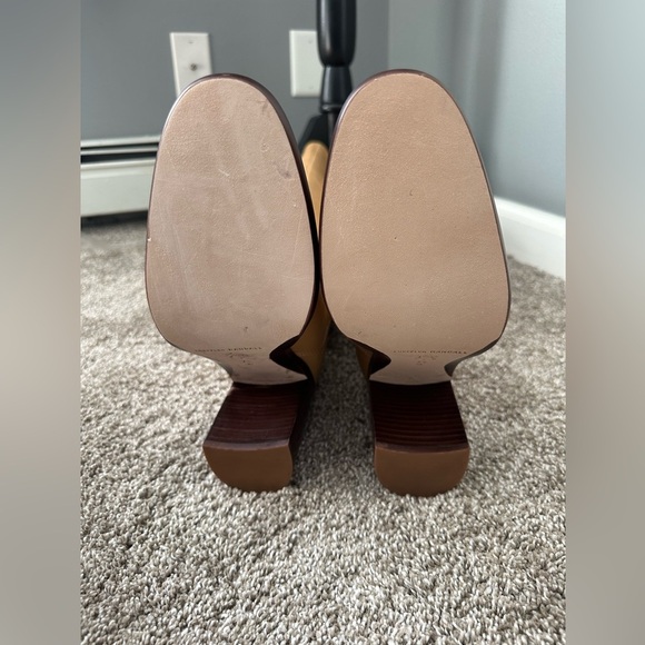 NWT Loeffler Randall Heidi Leather Boots in Khaki. Size 7.5. - Picture 9 of 10